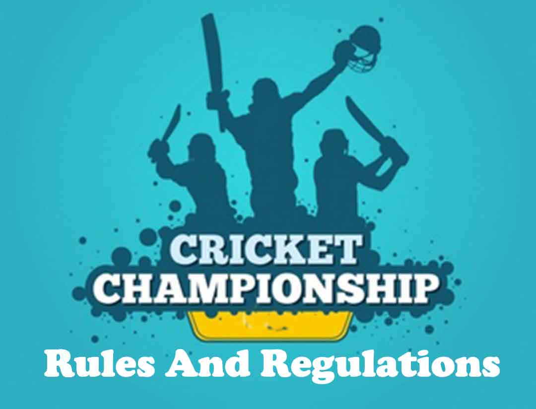 T20CCL Cricket Rules & Regulations - T20CCL