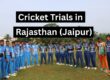Cricket Trials in Rajasthan Jaipur