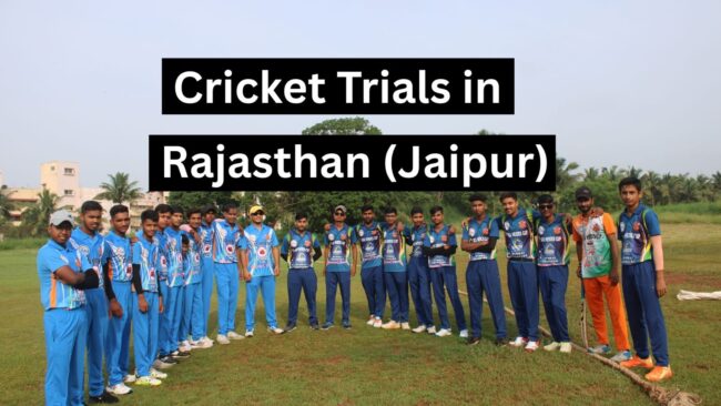 Cricket Trials in Rajasthan  Jaipur Cricket Trials in Rajasthan Jaipur