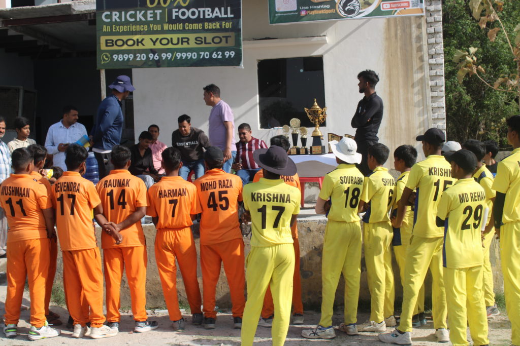 Cricket trials in Telangana