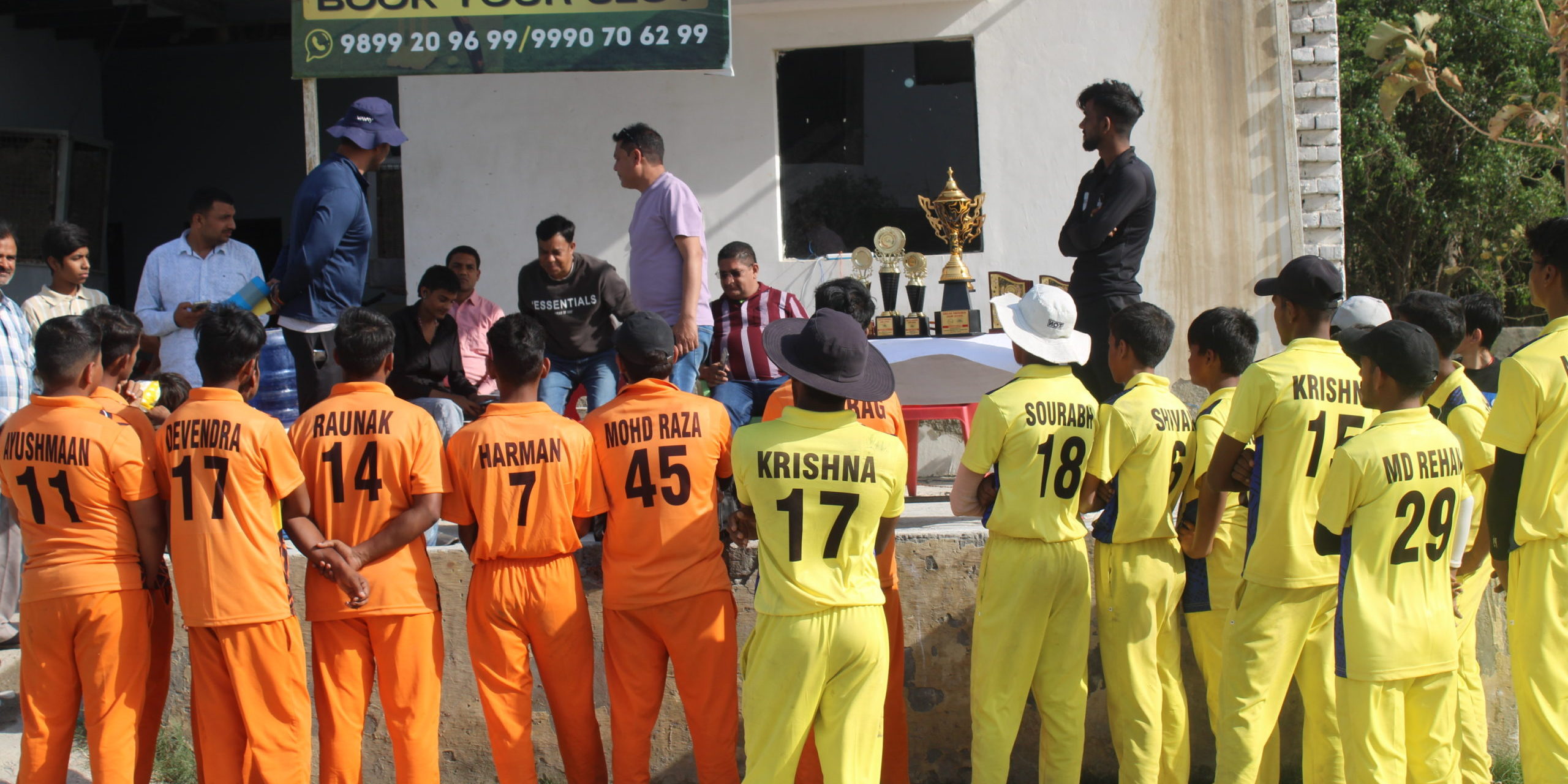 Cricket trials in Telangana Cricket trials in Telangana