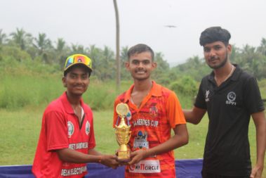 Goa Heroes Cup trophy ceremony