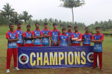 Goa Heroes Cup trophy ceremony