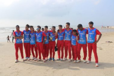 Goa Heroes Cup celebration