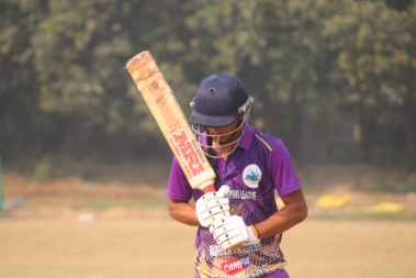 Player Taking defensive shot