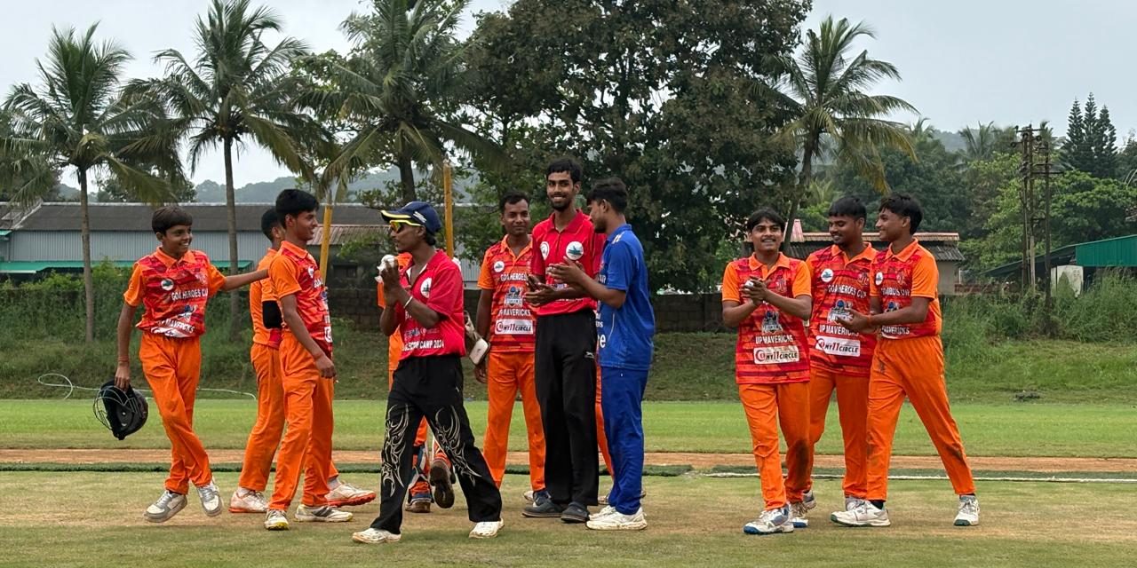 Goa Heroes Cup fielding moment