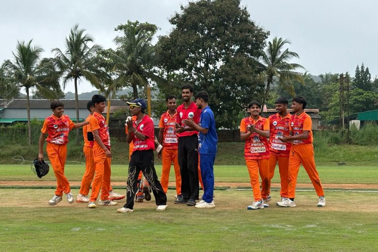 Goa Heroes Cup fielding moment