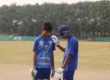 Players participating in BCCI trial preparation through T20 CCL with batting, bowling, and fielding practice sessions