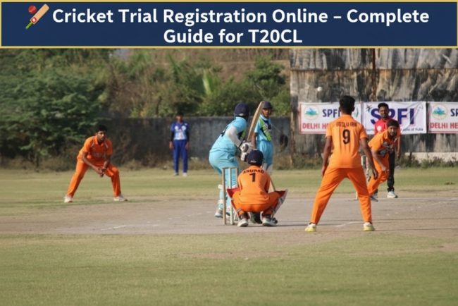Cricket Trial Registration Online Cricket Trial Registration Online