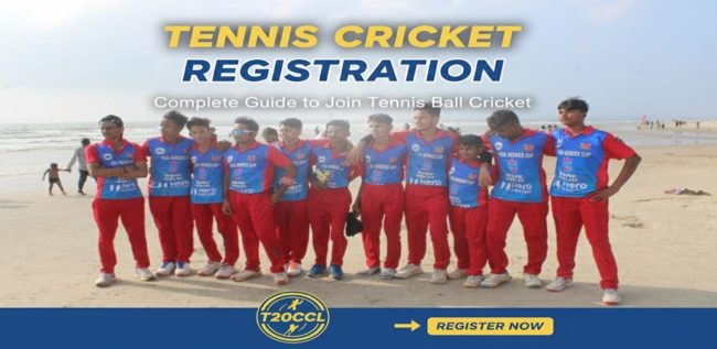 tennis cricket registration