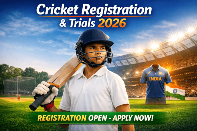 Cricket registration and trials 2026 Cricket Registration & Trials 2026