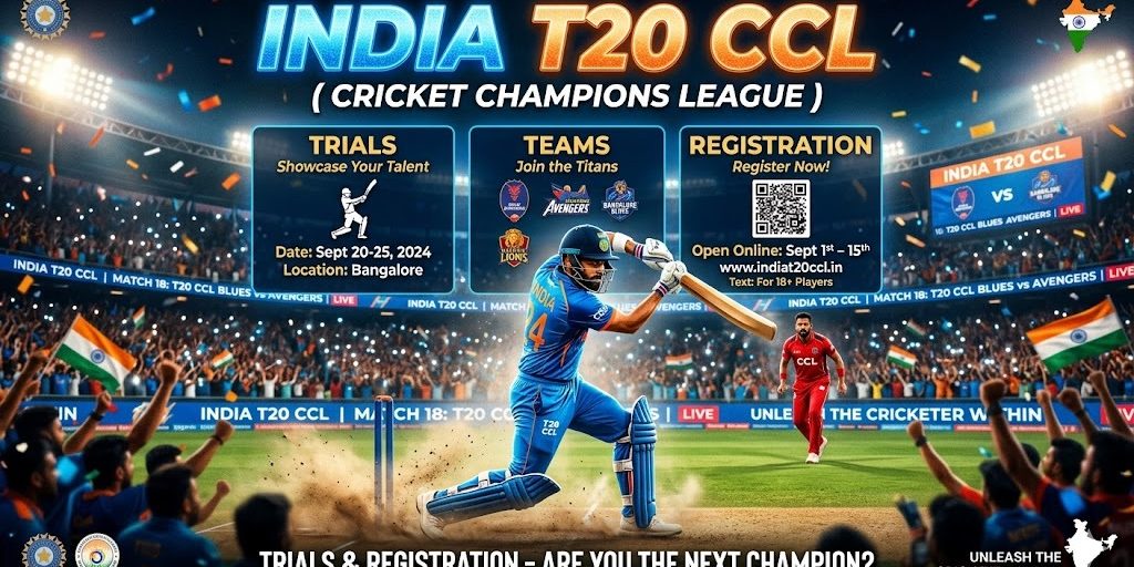 t20ccl India Cricket T20 CCL