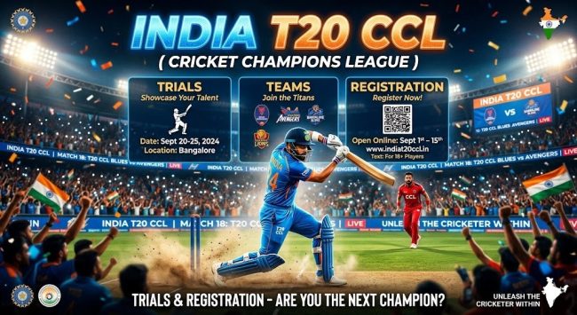 t20ccl India Cricket T20 CCL