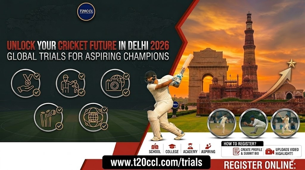 ccl delhi t Cricket Trials in Delhi 2026