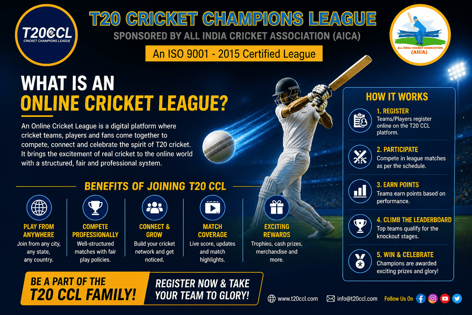Online Cricket League