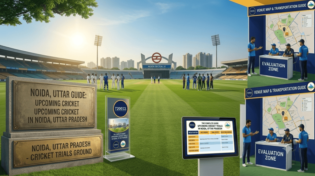 Upcoming Cricket Trial in Noida