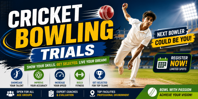 Cricket Bowling Trials Cricket Bowling Trials